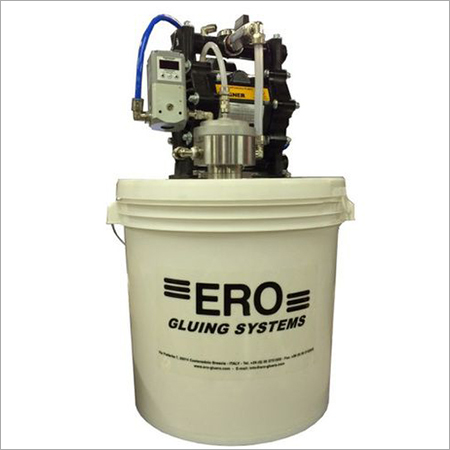 Ero Low Pressure Gluing Systems - 2/4/8/16 Channel Control Panel, Low Pressure Double Diaphragm Pump, Digital Proportional Valve, Laser Photo-Eye, Glue Filter, GTE-13/S Dispenser