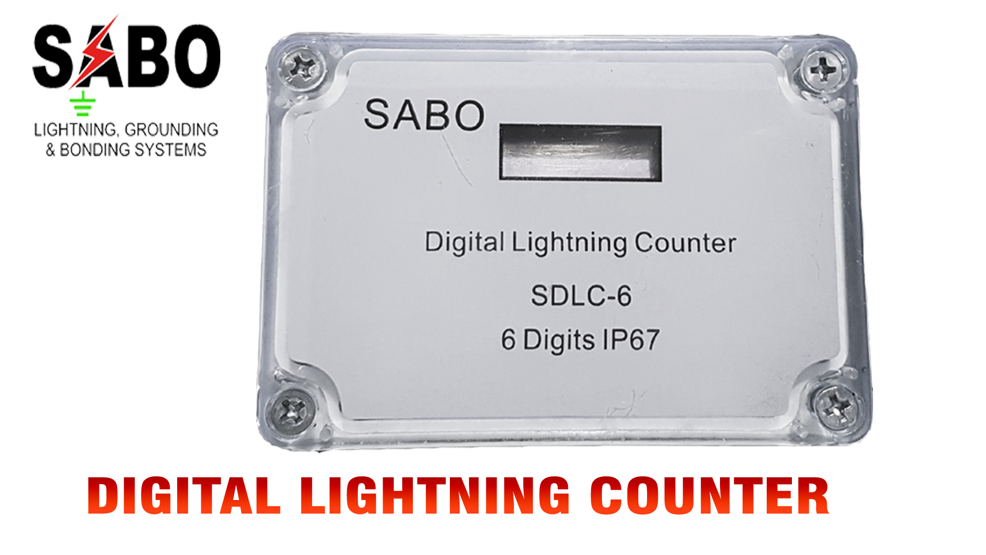 Digital Lightning Counter Application: Industrial/residential