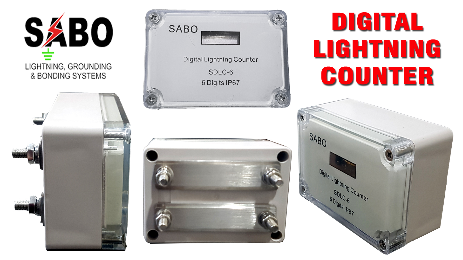Digital Lightning Counter Application: Industrial/residential