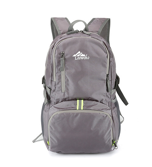 Children School Bag - Waterproof Oxford Cloth, 45*24*13cm, Available In Black, Blue, And Gray, 30-40l Capacity, Zipper Top Closure