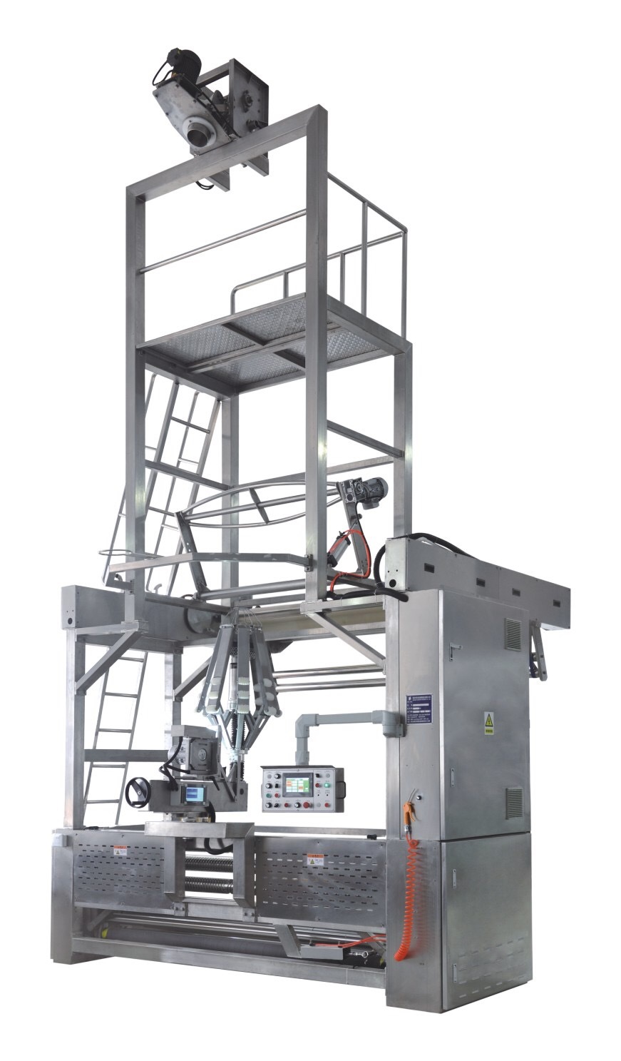 Fabric Slitting Machine - Stainless Steel Blades, 6800x8000x3000 Mm | 1 Year Warranty, Industrial Use, 100 Speed, Effective De-watering