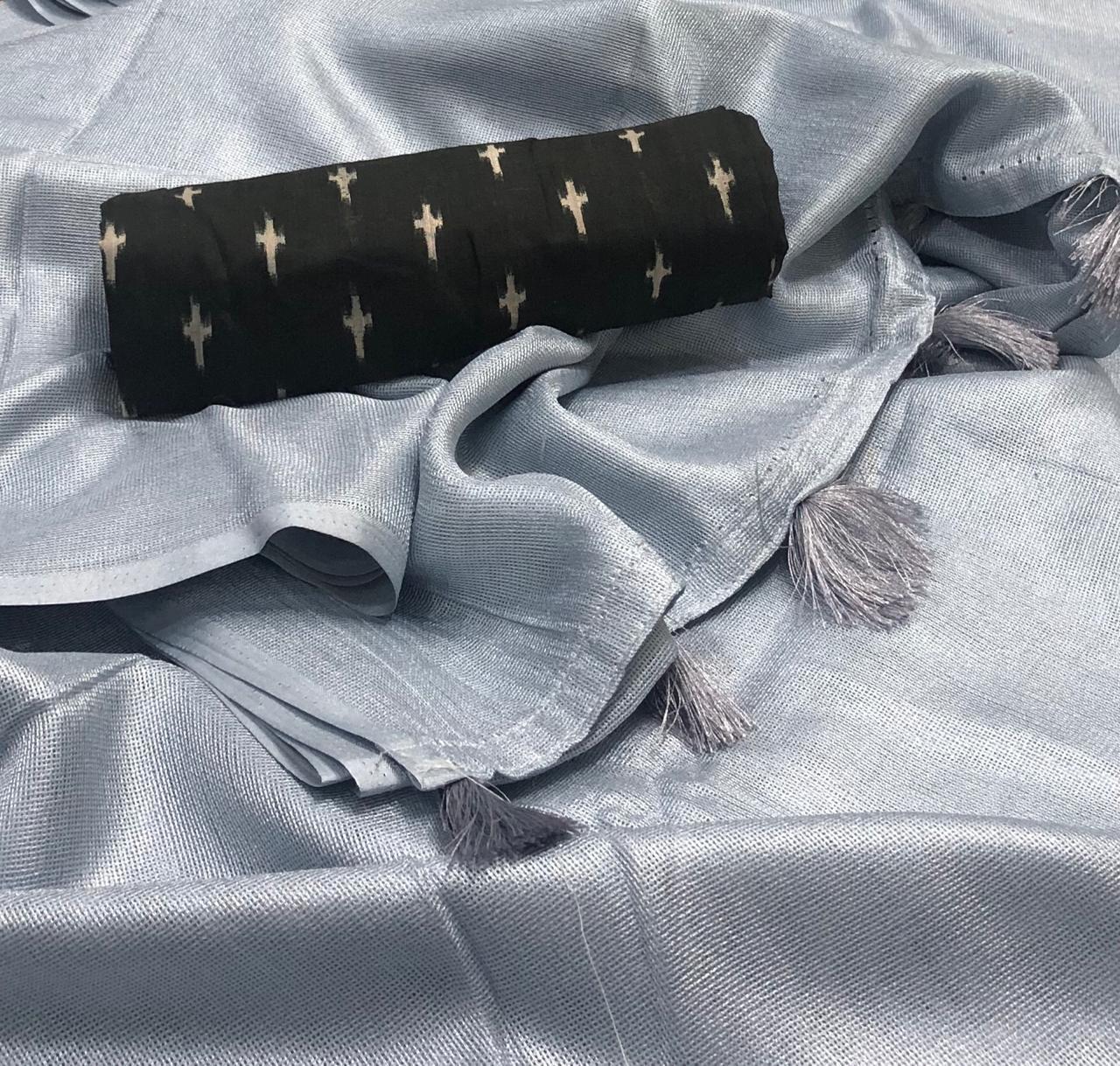 Plain Jute Sarees