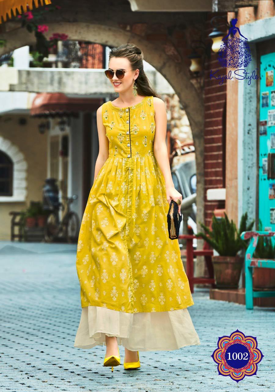 Dry Cleaning Chanderi Cotton Kurti