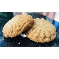 जीरा अजवाइन कुकीज़ वसा सामग्री (%): 18 ग्राम (जी)