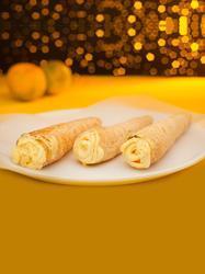 Orange Cream Roll Additional Ingredient: Maida