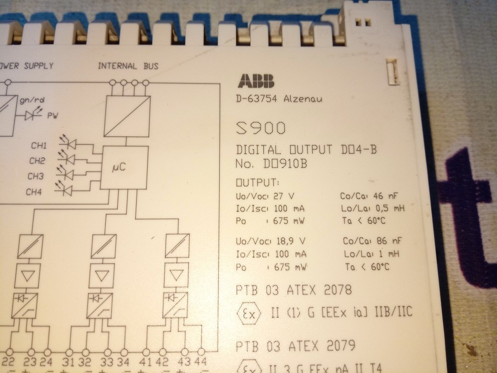Abb I/o Module Do910b