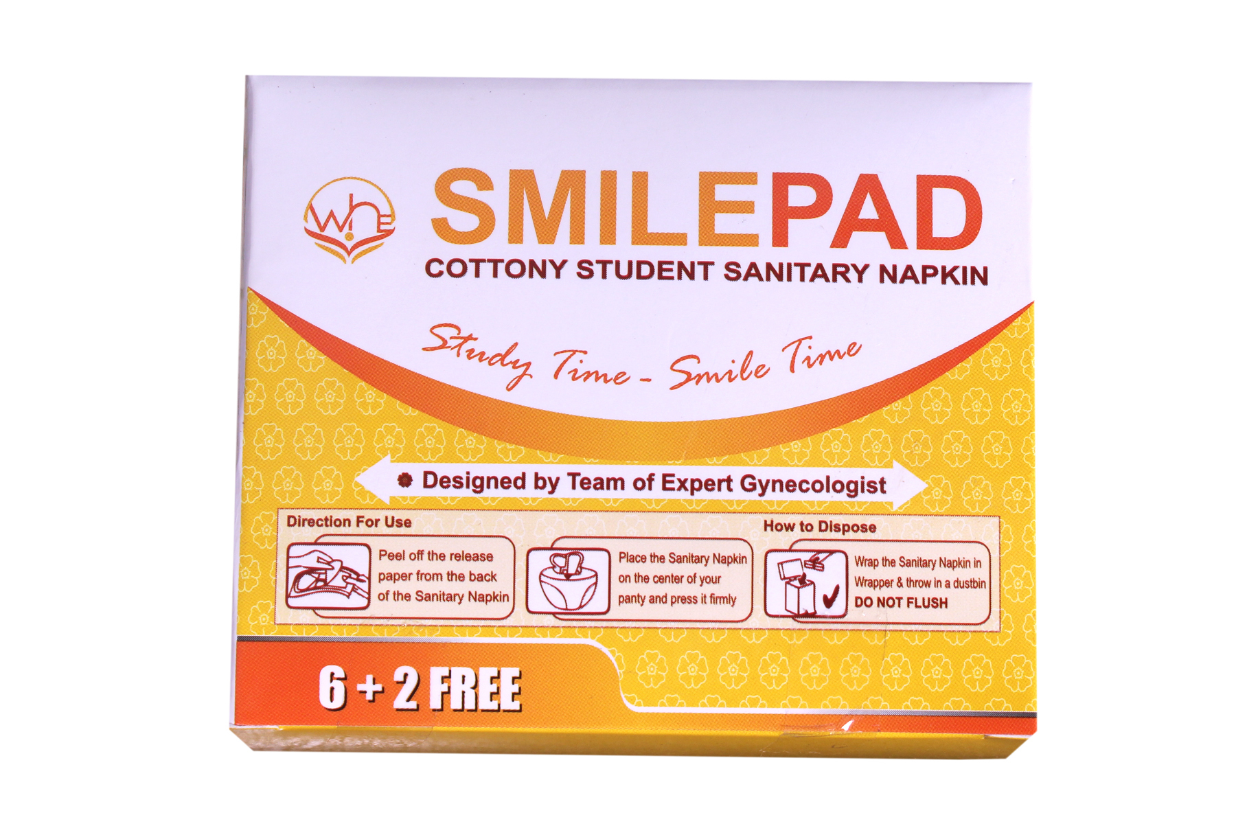 Yellow Sanitary Napkin