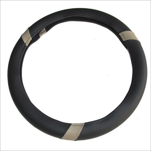 Silver Color Car Steering Cover