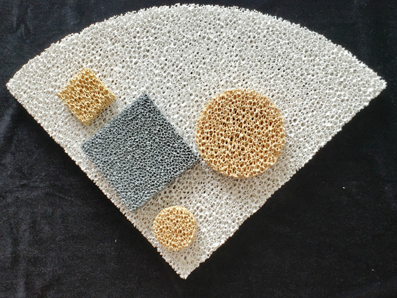 Customized Different Materials Ceramic Foam Filter Diameter: 30-600 Millimeter (Mm)