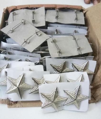 Dotted Stars - Color: Silver