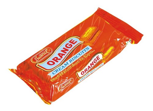 संतरे क्रीम बिस्कुट