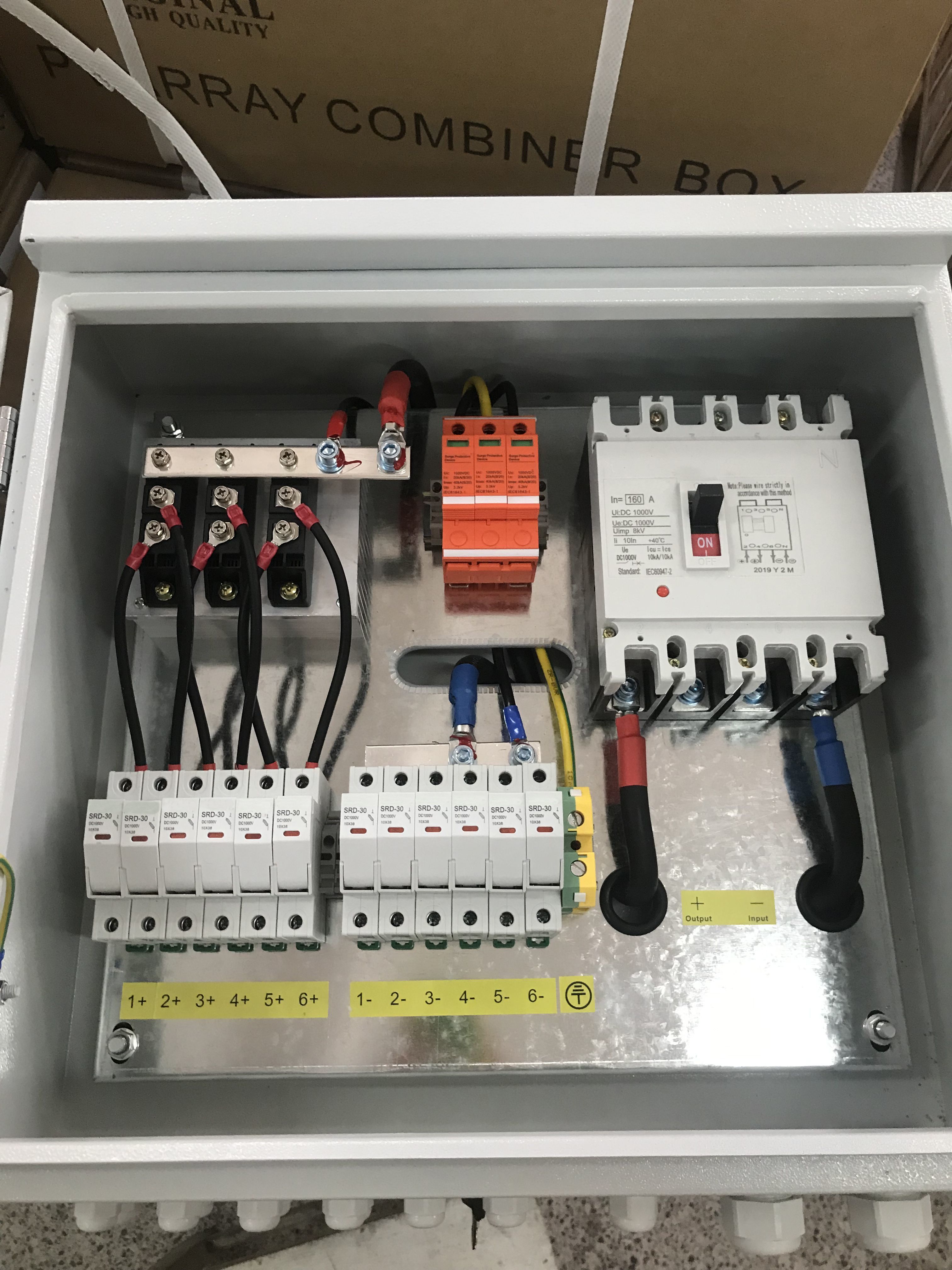 Yemen Design Solar String Dc Combiner Box Application: Non