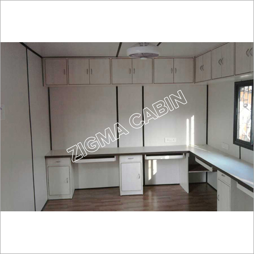 Portable Interior Cabin - Color: White & Green