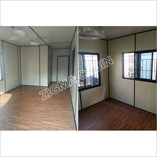 Portable Interior Cabin - Color: White & Green