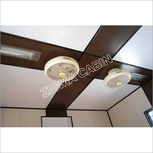 Portable Interior Cabin - Color: White & Green