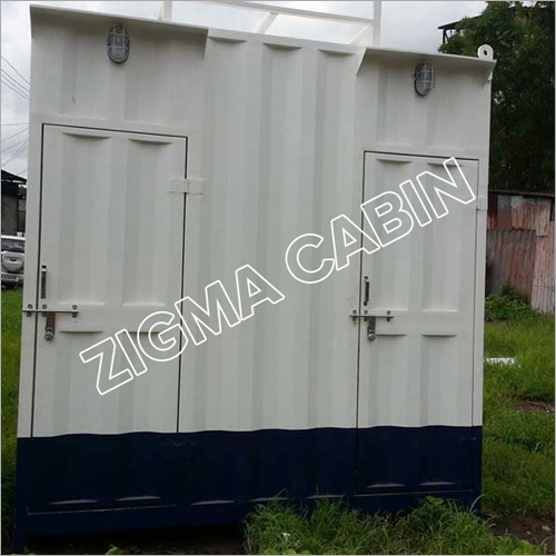 White Portable Toilet - Color: Multicolor