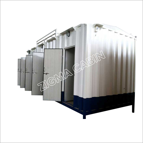 White Portable Toilet - Color: Multicolor