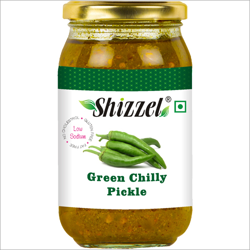 100% Natural 500 G Green Chilli Pickle