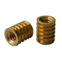 Threaded Brass Inserts - Round, 2-90 mm | Polished Finish, Durable Brass Material
