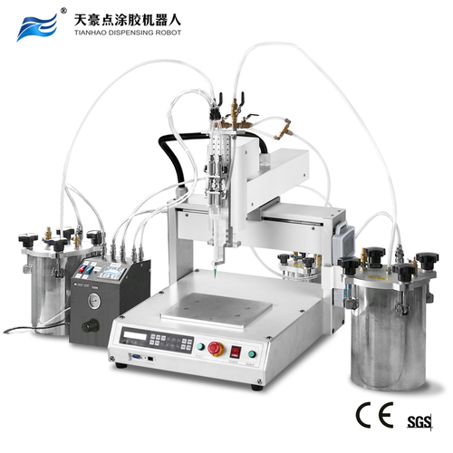 AB Glue Dispensing Machine - 600x520x610 mm, Full Automatic Control System | High Efficiency, Low Noise, Dual Tank Feed System