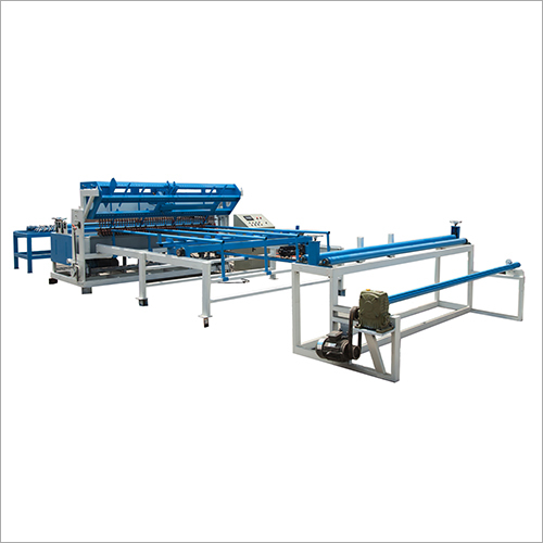 Blue And White Or Customized Automatic Wire Mesh Welding Machine