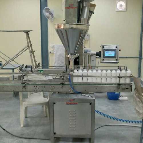 Automatic Auger Type Powder Filling Machine - Stainless Steel Alloy, 220-440 Volt Voltage | High Precision Filling For Powders And Granules, Versatile For Bottles, Bags, And Jars