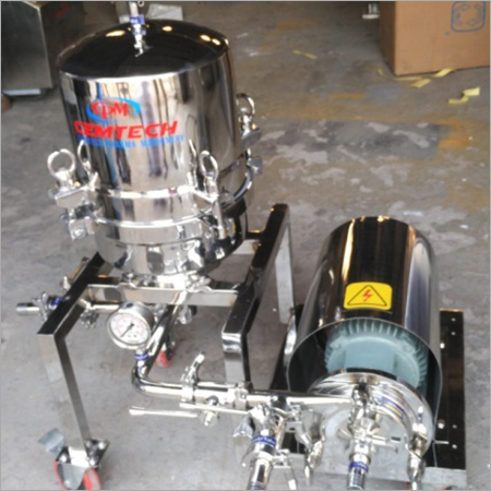 Silver Filter Press Gmp Machine