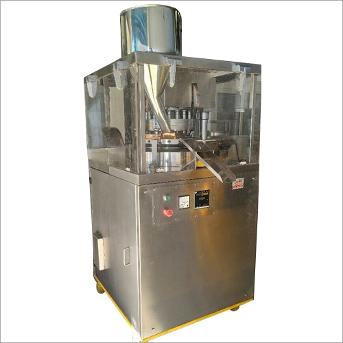 Silver Heavy Duty Single Side Bolus And Slugging Rotary Tablet Press