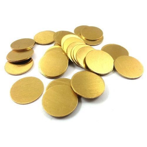 Brass Circles - Durable Brass Material, Elegant Finish , Versatile Design for Home and Garden Decor