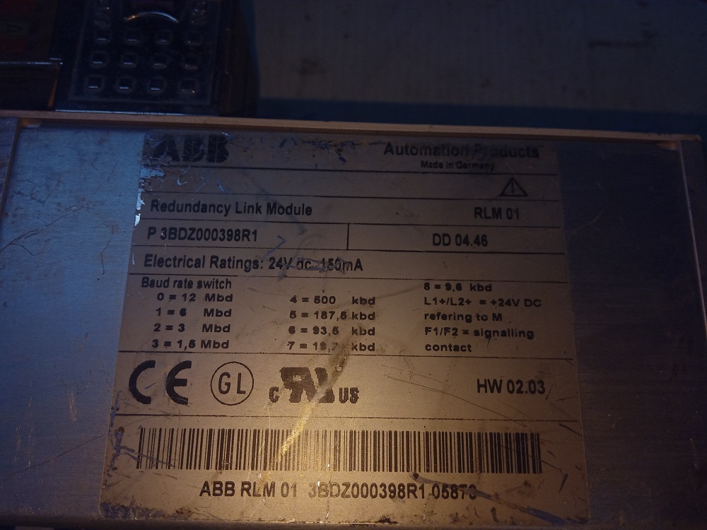 Abb Cpu P 3bdz000398r1