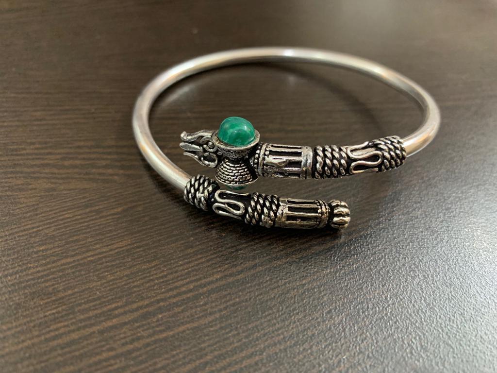 Oxidized Bracelet Cuff Links