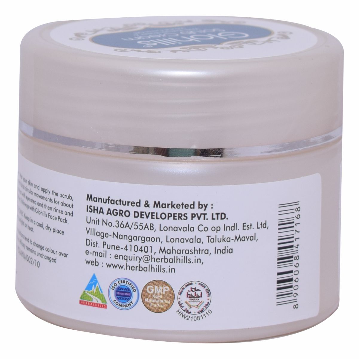 Herbal Face Scrub - Glohills Scrub Cream Ingredients: Apricot