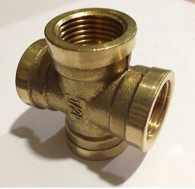 Polished Cross Pipe Fittings