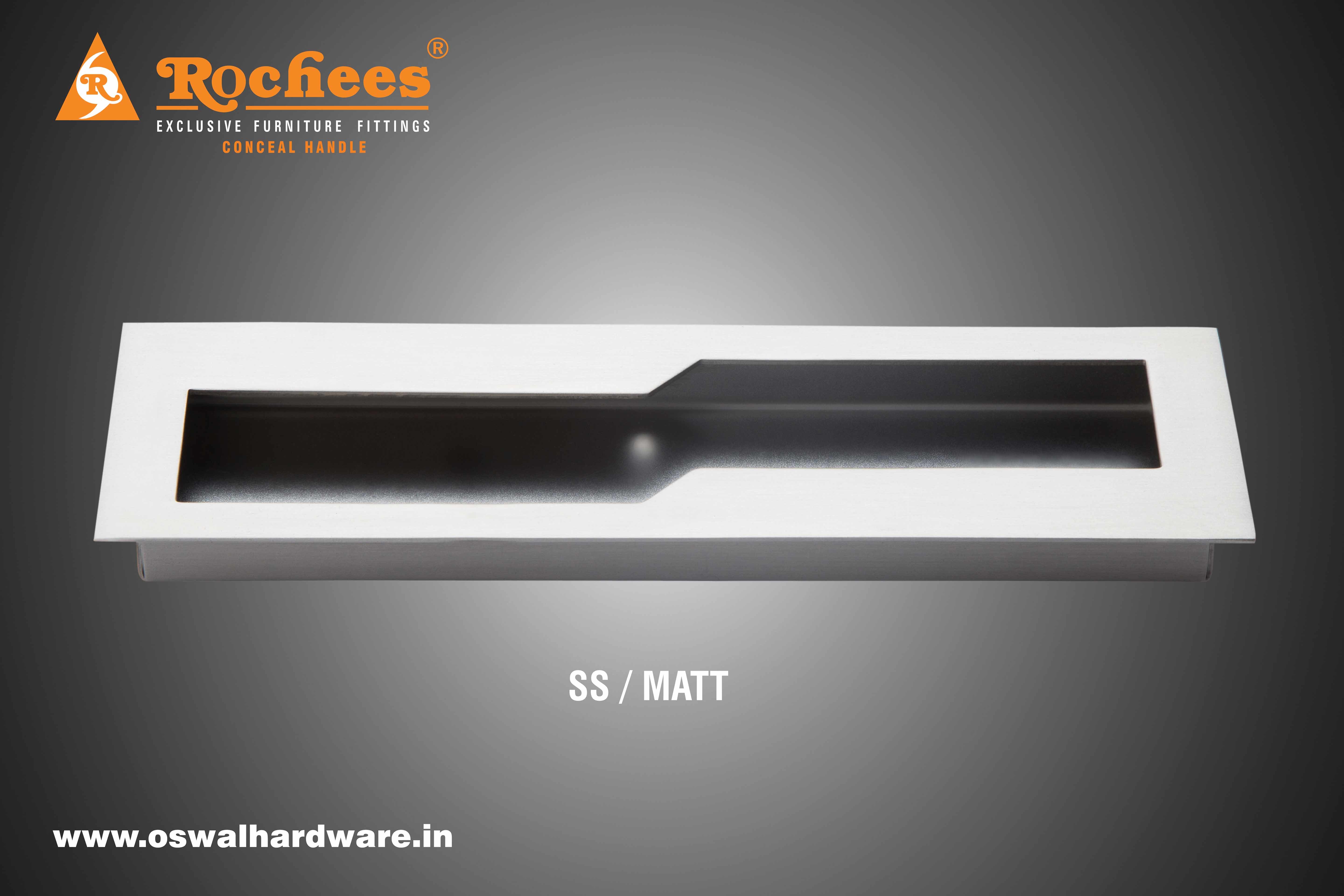 Conceal Handle Stainless Steel Martin Application: Drawer Fitting