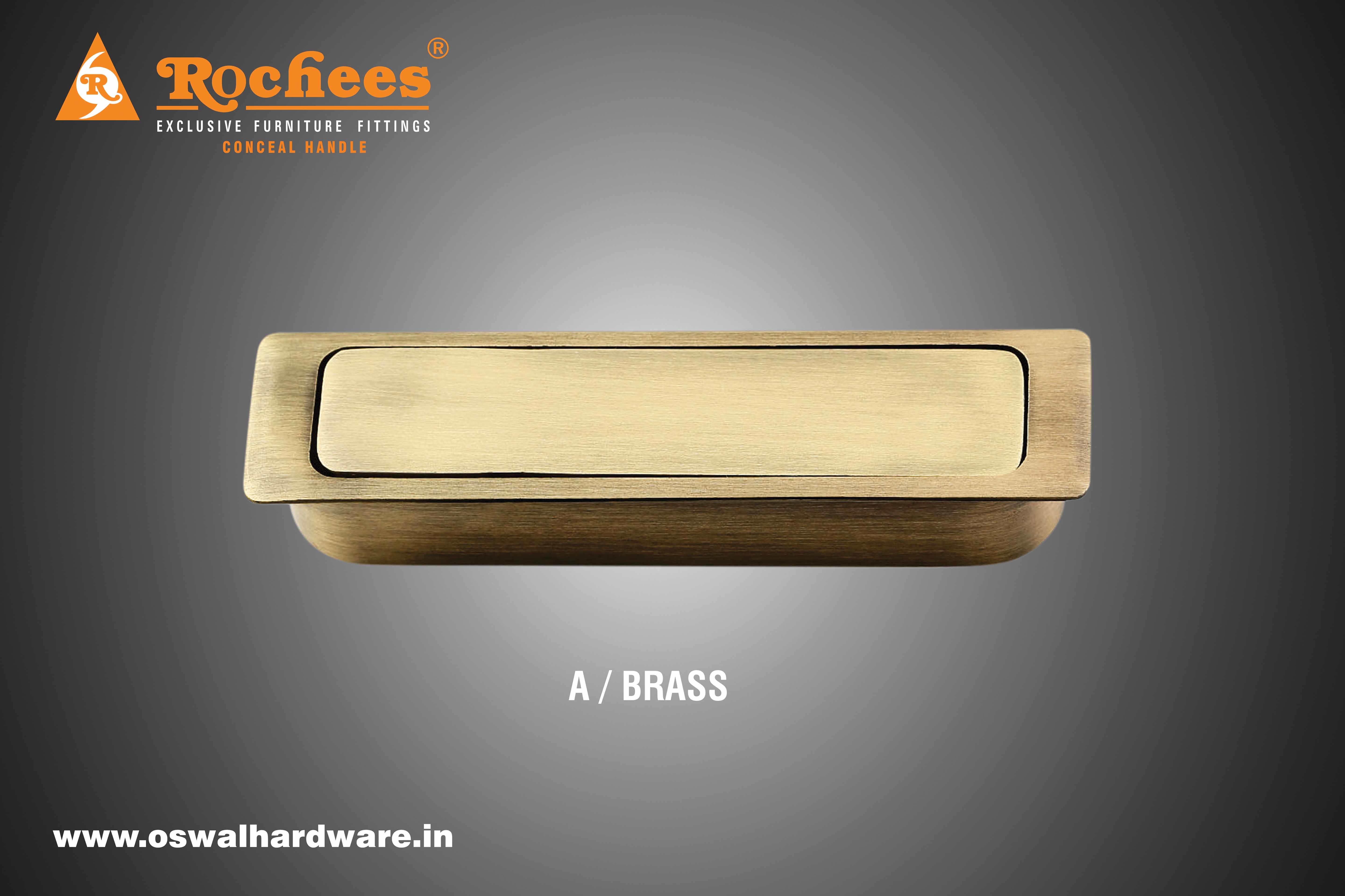 Conceal Handle Zinc Push Conceal Application: Drawer Fitting