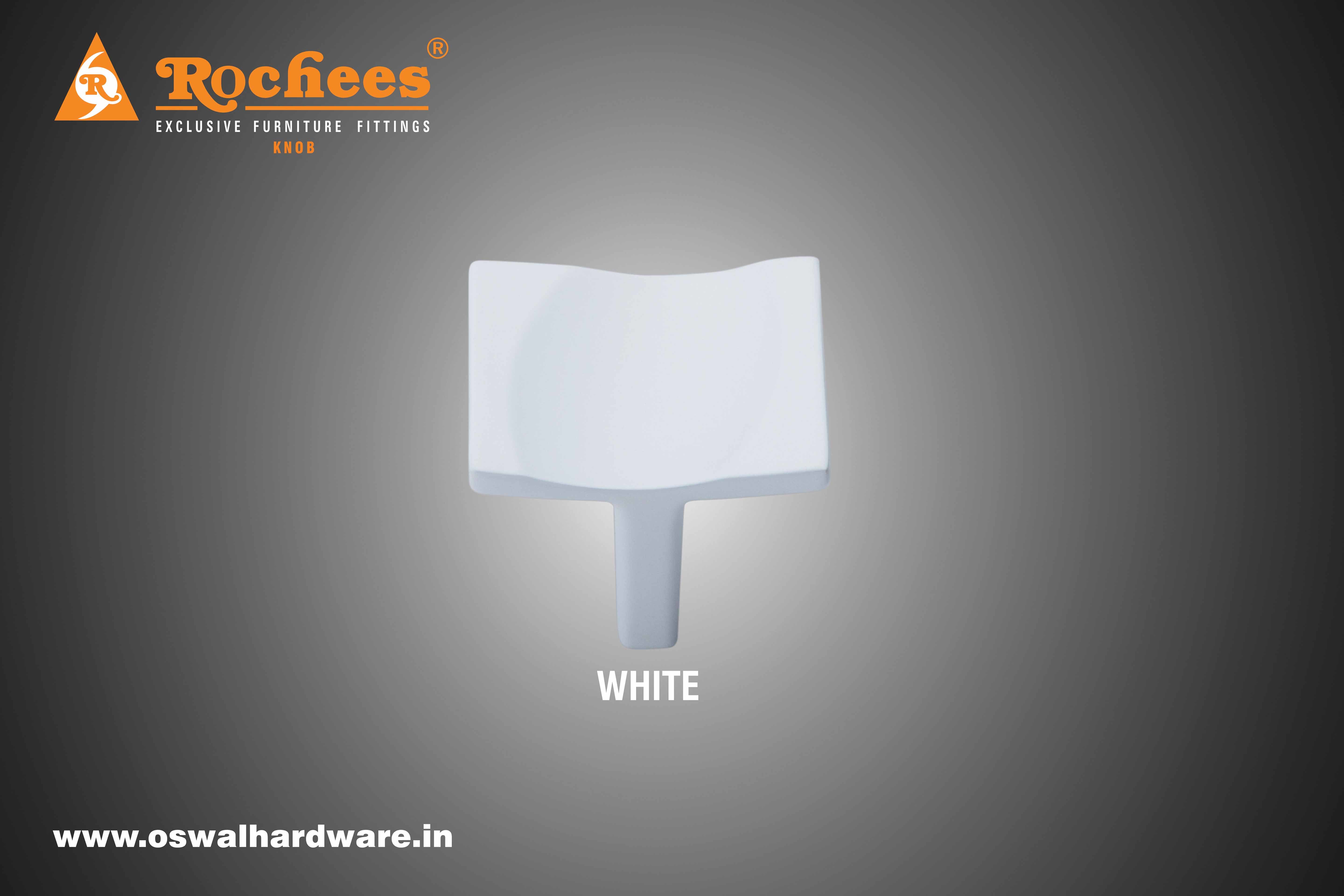 Knob Zinc Oh472 - Zinc Alloy Material, Multi-color Finish Options: A/brass, Ss, Chrome, White, Black | Ideal For Wardrobe, Kitchen Drawer, Cabinet, And Wooden Drawers