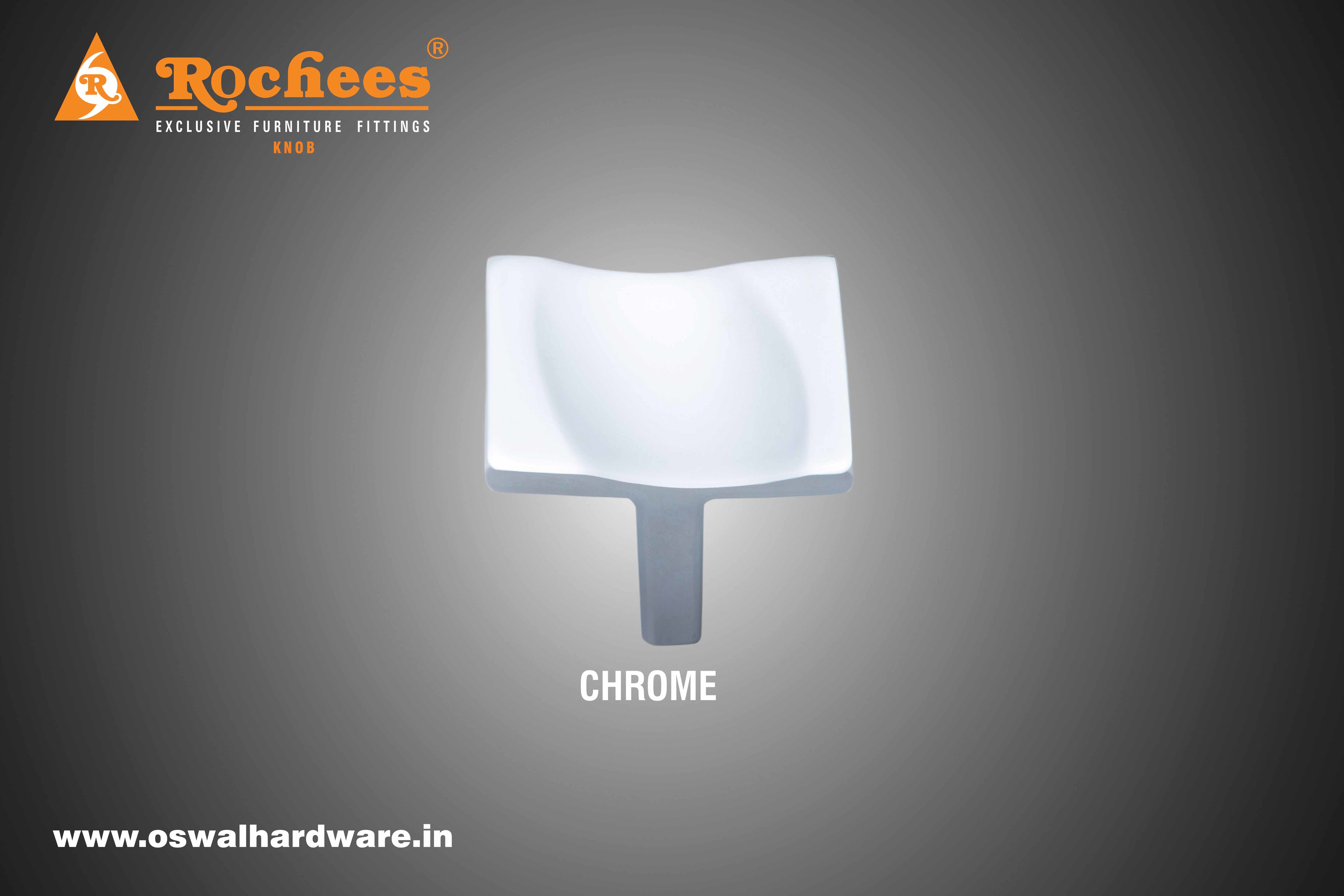 Knob Zinc Oh472 - Zinc Alloy Material, Multi-color Finish Options: A/brass, Ss, Chrome, White, Black | Ideal For Wardrobe, Kitchen Drawer, Cabinet, And Wooden Drawers