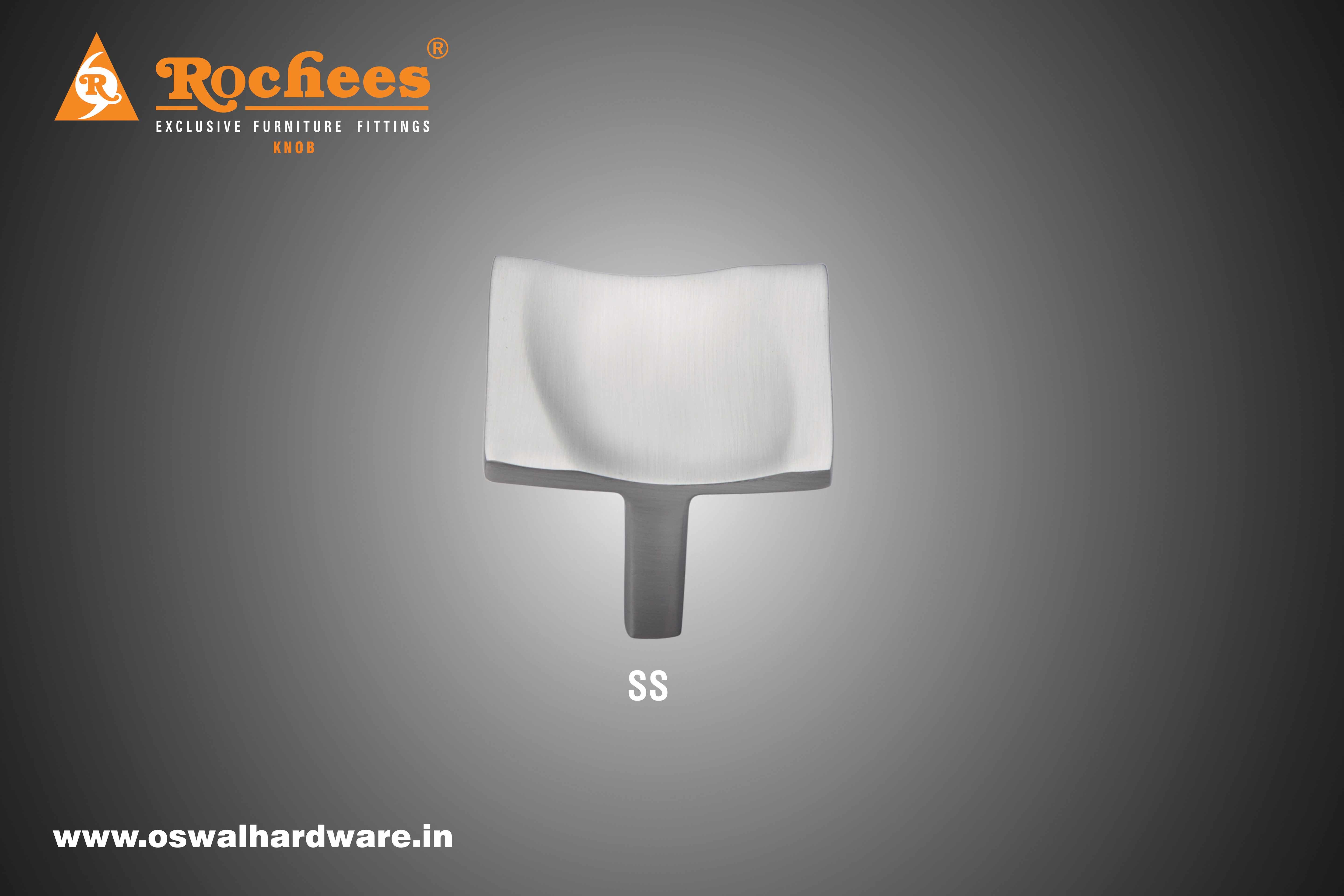 Knob Zinc Oh472 - Zinc Alloy Material, Multi-color Finish Options: A/brass, Ss, Chrome, White, Black | Ideal For Wardrobe, Kitchen Drawer, Cabinet, And Wooden Drawers