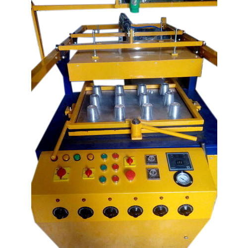 Semi Automatic Plastic Glass Making Machine Warranty: 3 Years