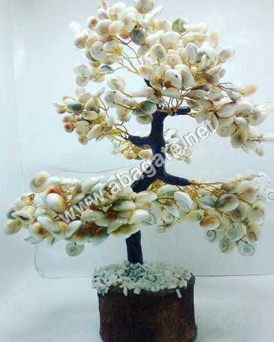 Gomti Chakra Tree - AAA Grade, Natural Stone | Ethereal Energy Enhancer, Serene Home Decor for Positive Vibes and Spiritual Wellbeing