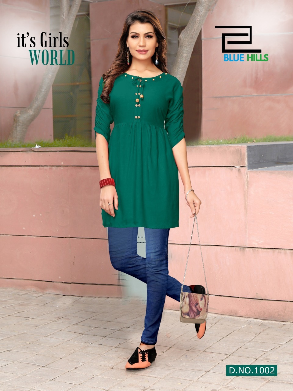 Indian Girl Fancy Tops