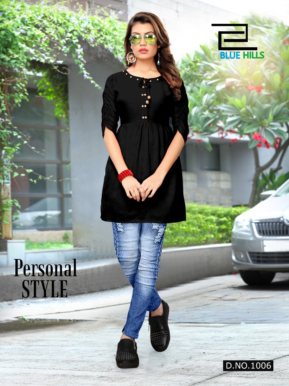Indian Girl Fancy Tops