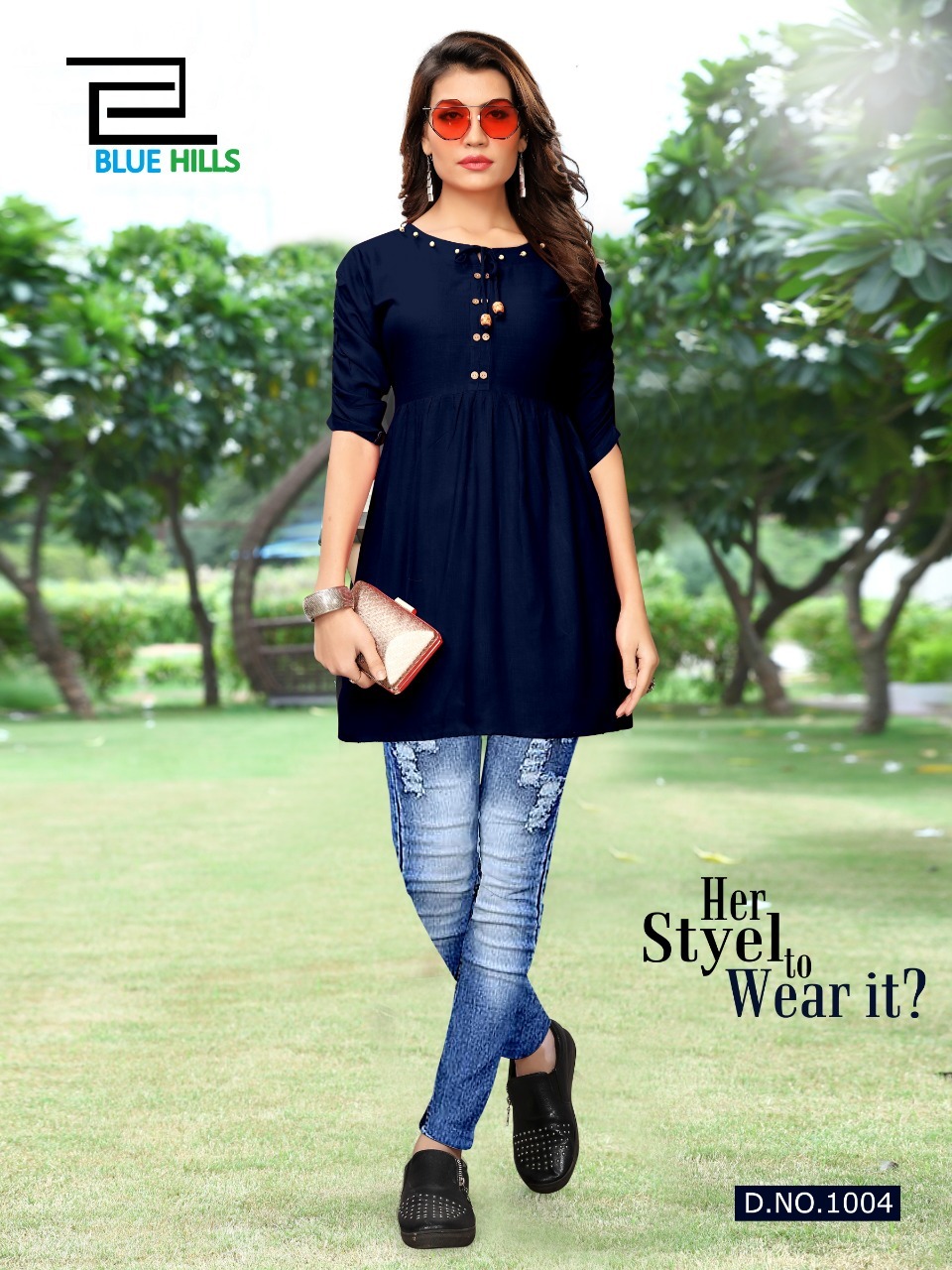 Indian Girl Fancy Tops