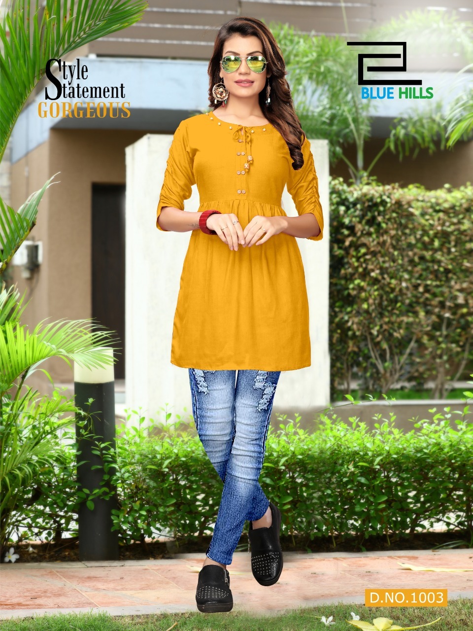 Indian Girl Fancy Tops