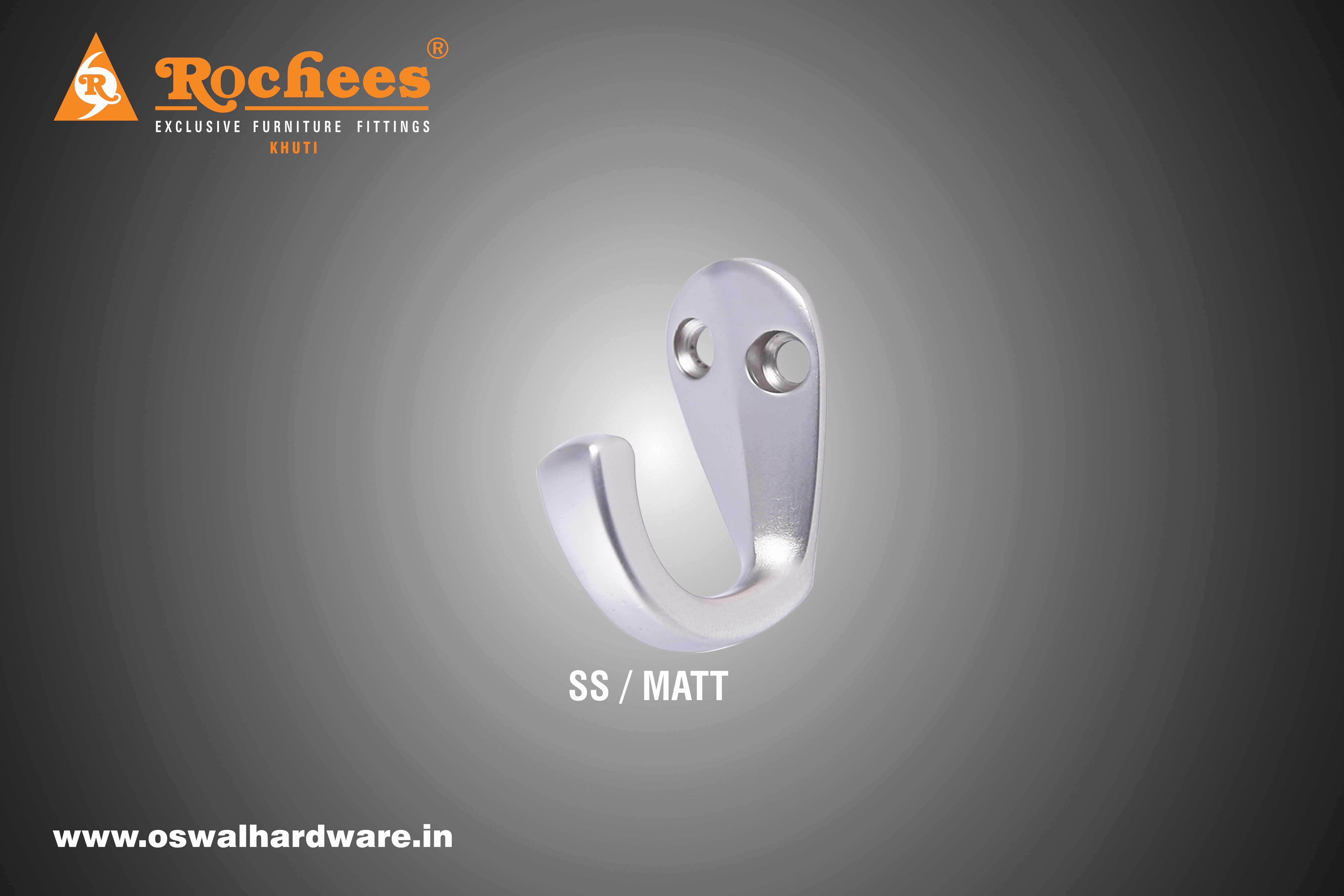 Hook Zinc J Hook Application: Wall