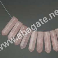 Rose Quartz Pencil Point
