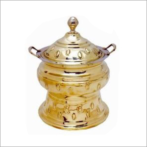 Golden Brass Designer Chafing Dish