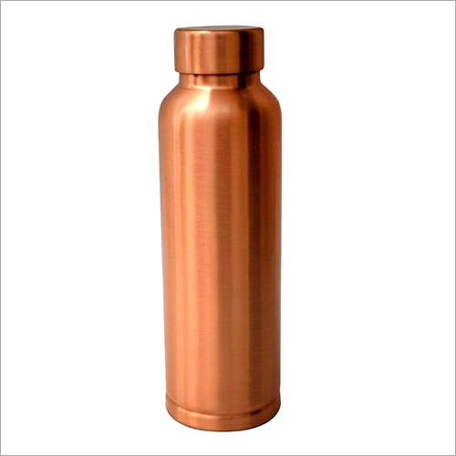 Round Plain Copper Bottle
