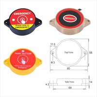 Emergency Panic Switch - Abs300 Engineering Plastic | 12/24 Volt