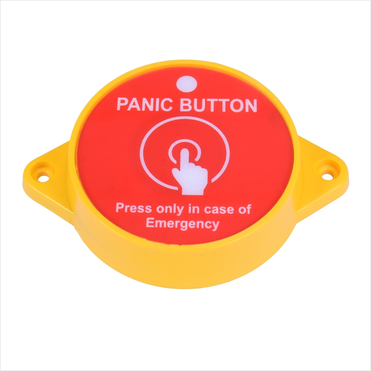 Emergency Panic Switch - Abs300 Engineering Plastic | 12/24 Volt Dc, Ais140 Compatible, Black, Beige, Yellow